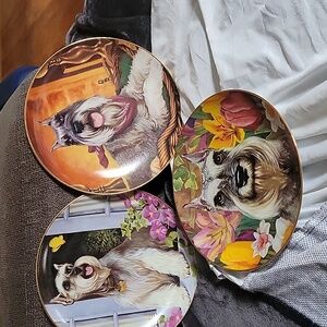 Schnauzer limited edition plates